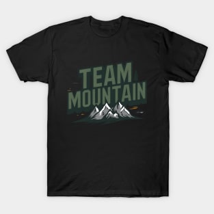 Team Mountain Hiking and Camping T-Shirt